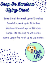 Load image into Gallery viewer, Pupsicles Bandana-Snap On