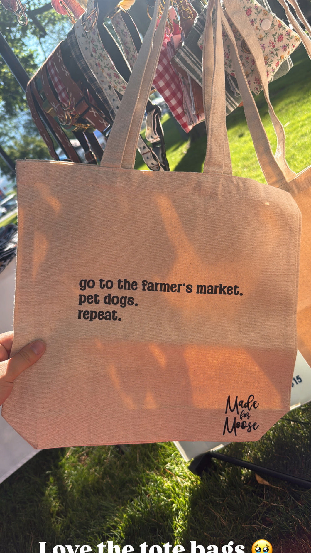 Farmers Market Tote Bag