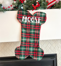 Load image into Gallery viewer, Seasons Greetings Dog Stocking

