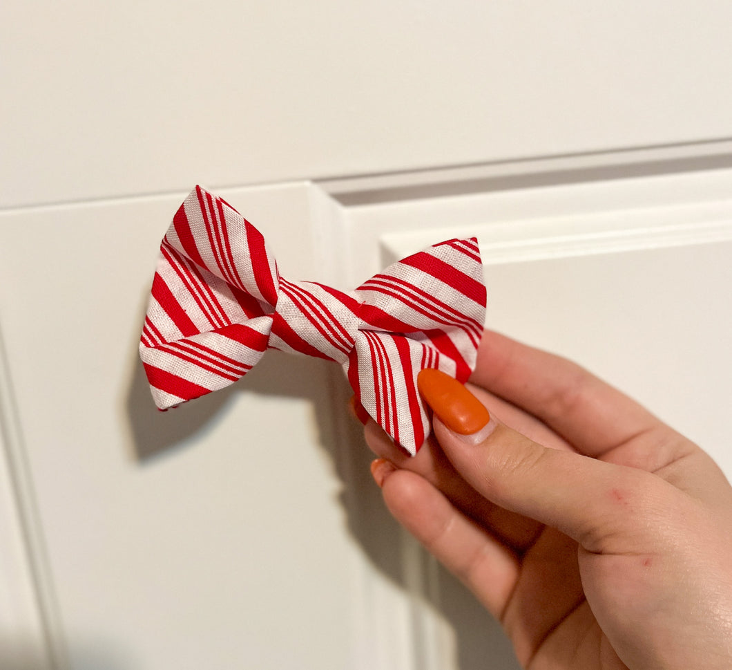 Peppermint Collar Bow Tie